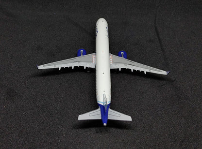 IndiGo Airbus A321neo VT-IUA 1/400 Diecast Scale Model JCWings