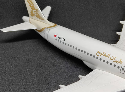 Gulf Air Airbus A320neo A9C-TA 1/200 Scale Model Hogan Wings