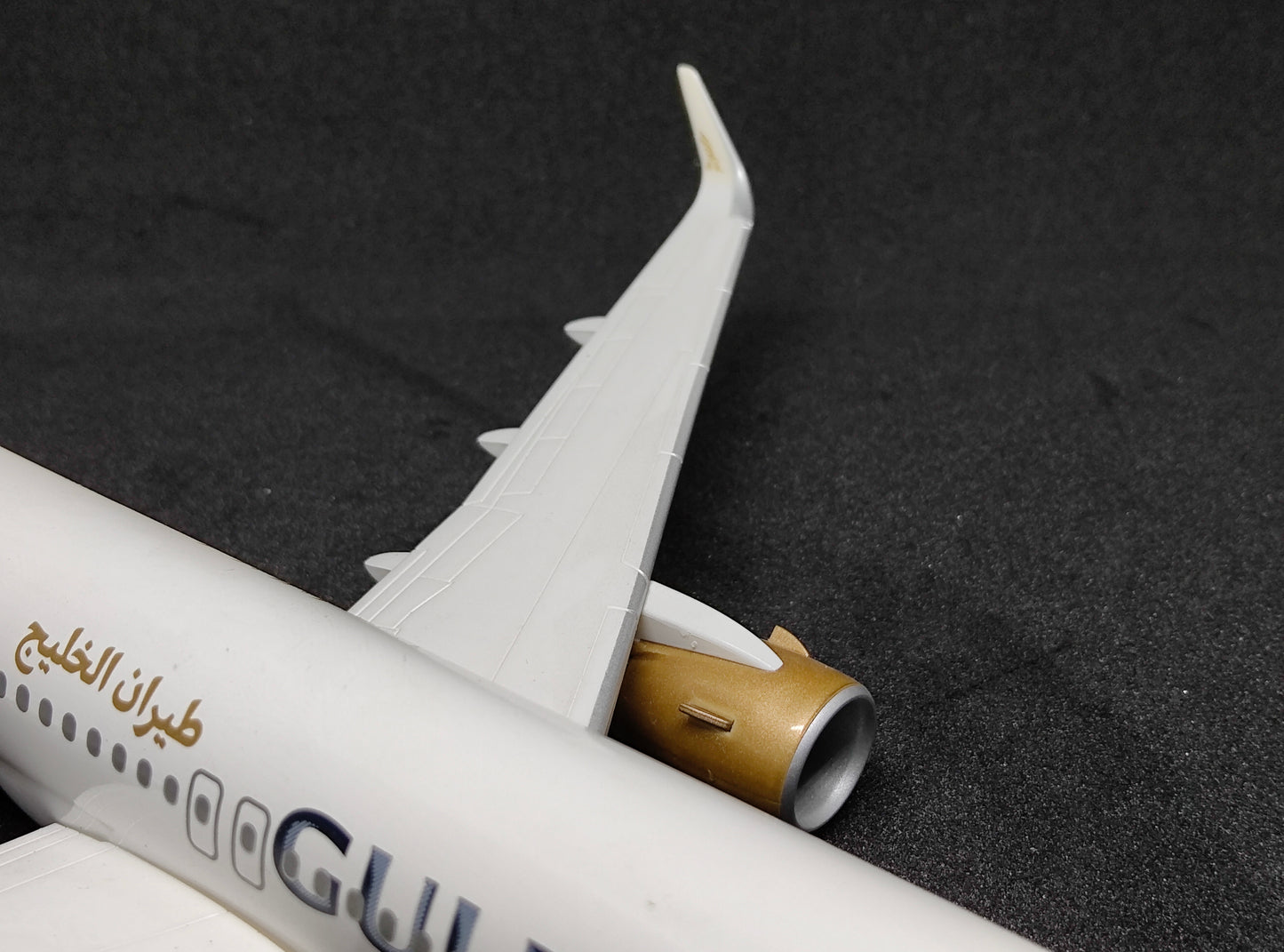 Gulf Air Airbus A320neo A9C-TA 1/200 Scale Model Hogan Wings