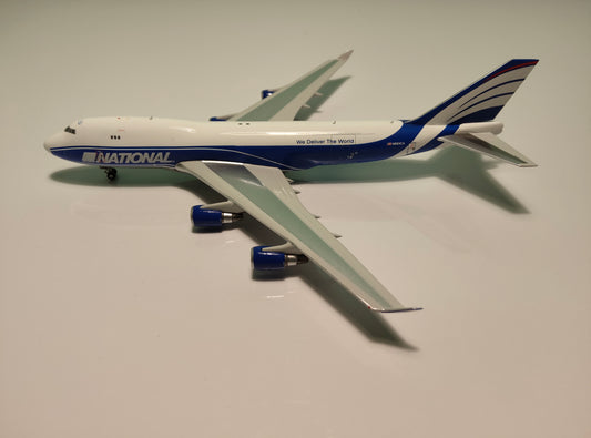 National Airlines Boeing B747-400F N663CA 1/400 Diecast Scale Model Phoenix Models