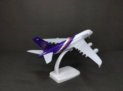 Thai Airways Airbus A380-800 HS-TUC 20cms Airplane Model