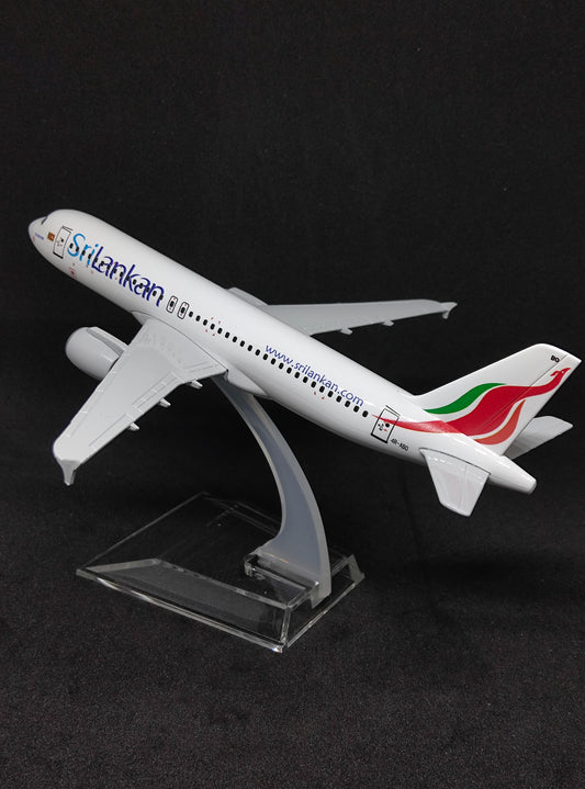 ശ്രീലങ്കൻ എയർലൈൻസ് എയർബസ് A320-200 4R-ABO 16cms വിമാന മോഡൽ