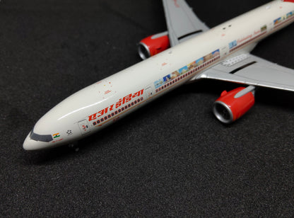 Air India Boeing 777-300ER (Celebrating India Livery) VT-ALN 1/400 Diecast Scale Model JCWings