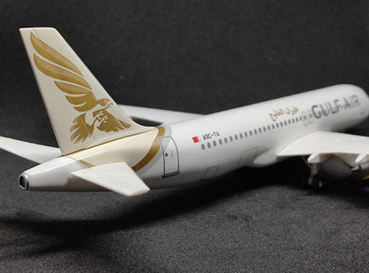 Gulf Air Airbus A320neo A9C-TA 1/200 Scale Model Hogan Wings