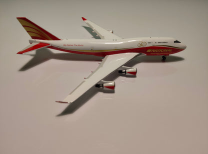 National Airlines 30 Glorious Years Of National Boeing B747-400F N936CA 1/400 Diecast Scale Model Phoenix Models
