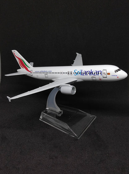 SriLankan Airlines Airbus A320-200 4R-ABO 16cms Airplane Model