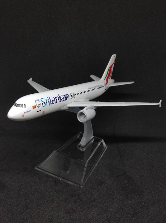 ശ്രീലങ്കൻ എയർലൈൻസ് എയർബസ് A320-200 4R-ABO 16cms വിമാന മോഡൽ