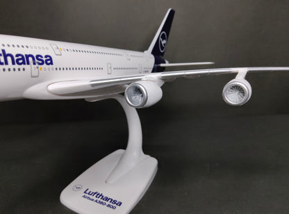 Lufthansa Airbus A380-800 1/200 Scale Snap Fit Model Herpa