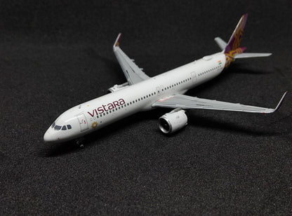Vistara Airbus A321NEO VT-TVB 1/400 Scale Diecast Model JCWings