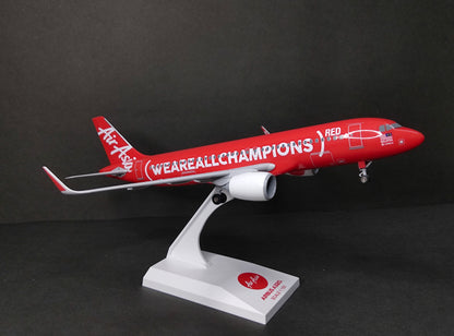 Air Asia Airbus A320 (We are all Champions Livery) 1/150 Scale Model Snap Fit