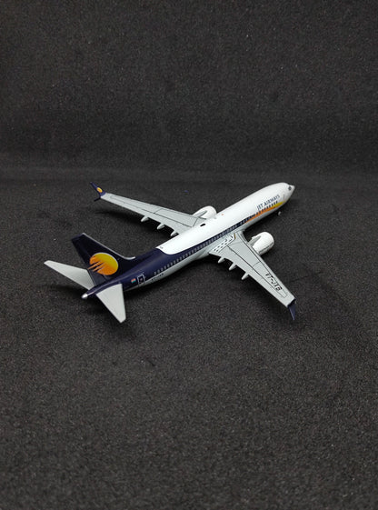 ജെറ്റ് എയർവേസ് ബോയിംഗ് 737 മാക്സ് 1/400 വിടി-ജെഎക്സ്ബി ജെസി വിംഗ്സ് ഡൈകാസ്റ്റ് സ്കെയിൽ മോഡൽ