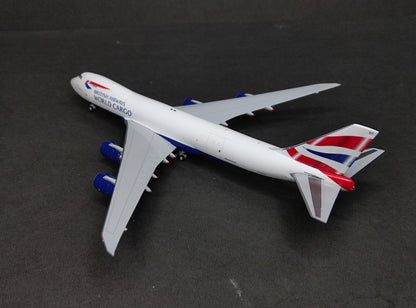British Airways World Cargo Boeing 747-8F G-GSSF 1/400 Diecast Scale Model JCWings