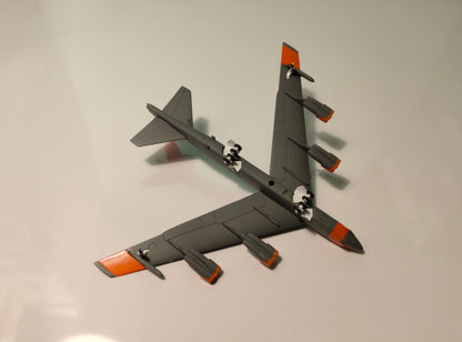 US Air Force Boeing B-52H Barksdale (49th Test and Evaluation Squadron) 1028 1/400 Diecast Scale Model GeminiMacs