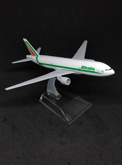 Alitalia Boeing 777-300 16cms Airplane Model
