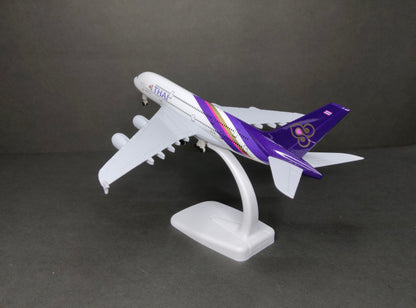 Thai Airways Airbus A380-800 HS-TUC 20cms Airplane Model