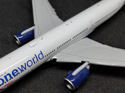 British Airways Boeing 777-200LR (oneworld livery) G-YMMR 1/400 Diecast Scale Model GeminiJets