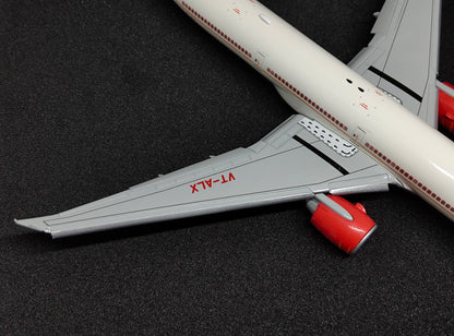Air India Boeing 777-300ER VT-ALX Flaps Down Version 1/400 Scale Model JCWings