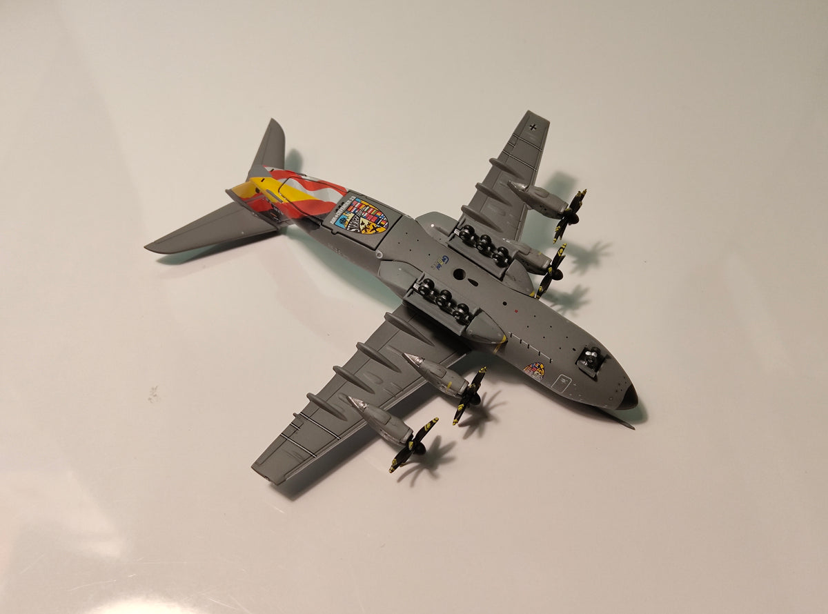 Luftwaffe Airbus A400M (Air Defender 2023 Tail Livery) 5421 1/400 Diecast Scale Model GeminiMacs