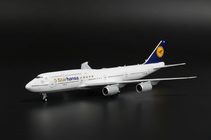 [PRE-ORDER] Lufthansa 5 Starhansa B747-8i D-ABYM 1/400 Diecast Scale Model HXModels